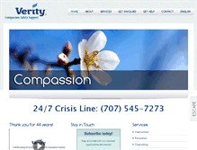 Tablet Screenshot of ourverity.org
